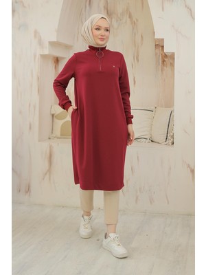 ottomanwear.com Armine Tunik Bordo OTW436