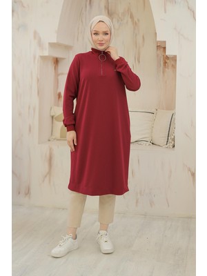 ottomanwear.com Armine Tunik Bordo OTW436