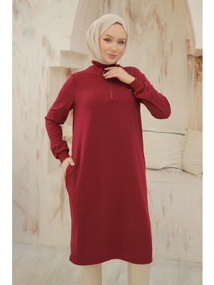 ottomanwear.com Armine Tunik Bordo OTW436