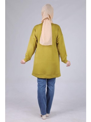 ottomanwear.com Büyük Beden Tunik Olive OTW20105