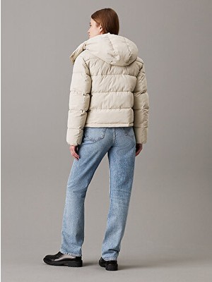 Calvin Klein Matte Monologo Nd Short Puffer