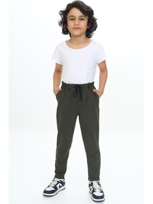 E Çocuk Erkek Çocuk Duble Paça Eşofman Altı 6601-6602