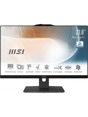 Msı Modern AM242P Intel Core 5 120U 96GB Ddr5 256GB SSD Fhd 23.8" IPS WINDOWS11PRO All In One Bilgisayar W1M-1223EUW21+ZETTAUSBBELLEK