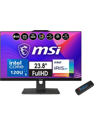 Msı Modern AM242P Intel Core 5 120U 16GB Ddr5 4tb SSD Fhd 23.8" IPS WINDOWS11PRO All In One Bilgisayar W1M-1223EUW05+ZETTAUSBBELLEK