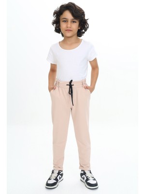 E Çocuk Erkek Çocuk Duble Paça Eşofman Altı 6601-6602