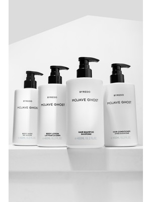 Mojave Ghost Şampuan 450 ml + Saç Kremi 450 ml + Vücut Losyonu 450 ml + Duş Jeli 450 ml