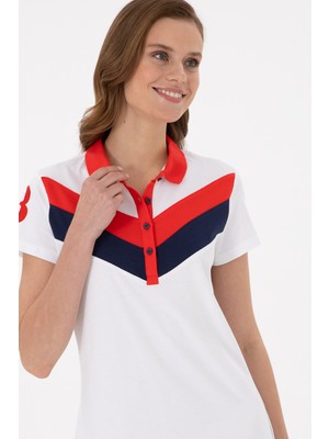 U.S. Polo Assn. Kadın Beyaz Örme Elbise 50268691-VR013