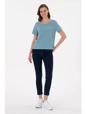 U.S. Polo Assn. Kadın Koyu Mavi Pantolon (Jean) 50291049-DN0023