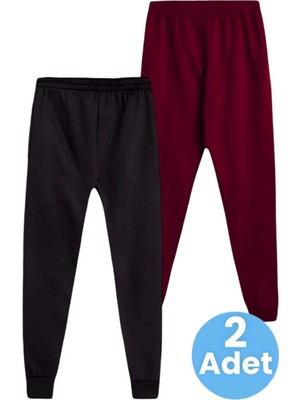 Mood Agenda Çocuk Beli Lastikli Jogger Eşofman Altı 2'li Set