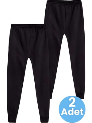 Mood Agenda Çocuk Beli Lastikli Jogger Eşofman Altı 2'li Set