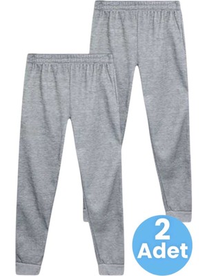 Mood Agenda Çocuk Beli Lastikli Jogger Eşofman Altı 2'li Set