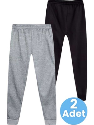 Mood Agenda Çocuk Beli Lastikli Jogger Eşofman Altı 2'li Set