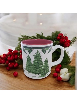 Es Home Collection Özel Yılbaşı Temalı Kupa