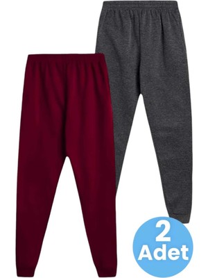 Mood Agenda Çocuk Beli Lastikli Jogger Eşofman Altı 2'li Set