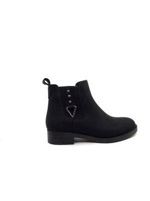 Ayakkabımood cc 606 Siyah Zümrüt Termo Taban Bayan Bot