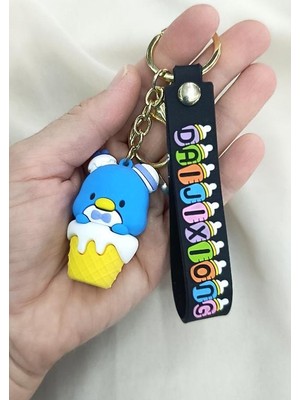 HD Marketim Anahtarlık Bebek Külah Dondurma Araba Çanta Cüzdan Süsü