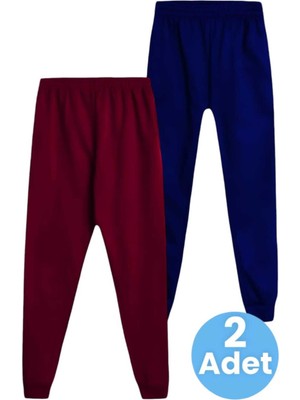 Tezzgelsin Çocuk Beli Lastikli Jogger Eşofman Altı 2'li Set