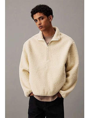 Calvin Klein Half Zıp Sherpa