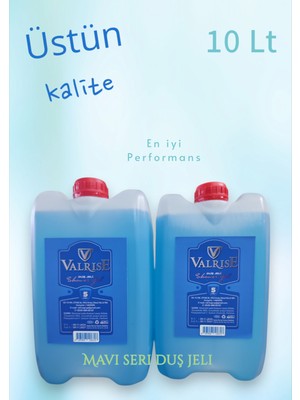 Valrise Mavi Seri Duş Jeli 5 Litre X 2 Adet Ferahlatıcı Etki ile Üstün Temizlik Sağlar