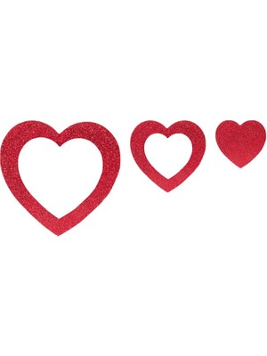 Partici Strafor Süs Kalp Süs Içi Boş