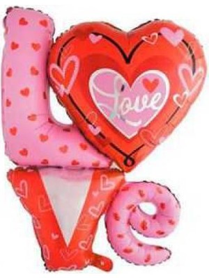 Partici Love Kalp Folyo Balon 100CM