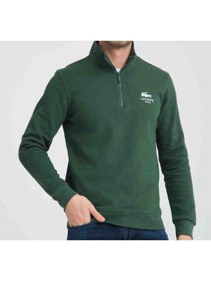 Lacoste Basıc Nefti Yarım Fermuar Regular Fit