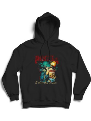 The Fame Pantera, 5 Minutes Alone, Rock Metal Müzik Grubu, Unisex Pamuk Kapüşonlu Sweatshirt Hoodie
