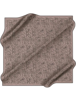 Aker Ipek Eşarp - 8904701-313 Koyu Taş Sura