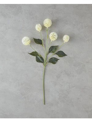 English Home Fruit Spray Tek Dal Yapay Çiçek 73 Cm Beyaz