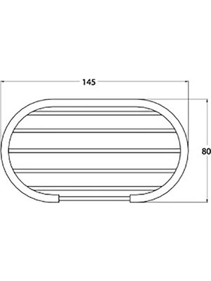 Nil Unigue Oval Sabunluk Tel