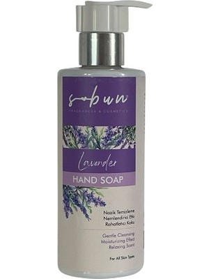 Lavender Lavantalı Sıvı El Sabunu  250 Ml-Nazik Temizleme ve Nemlendirici Etki
