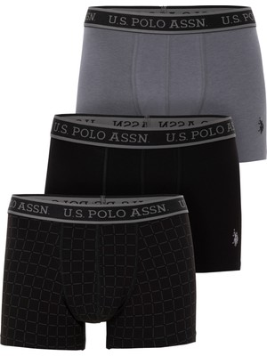 U.S. Polo Assn. Erkek Siyah İç Giyim Alt 50301658-VR046