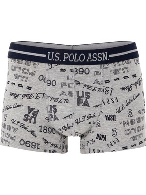 U.S. Polo Assn. Erkek Gri Melanj İç Giyim Alt 50301678-VR086