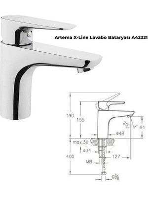 Artema x Line Armatür Seti