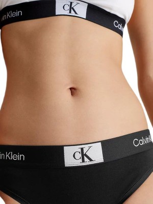 Calvin Klein Kadın Siyah Bikini Külot