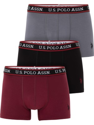 U.S. Polo Assn. Erkek Bordo İç Giyim Alt 50301656-VR014