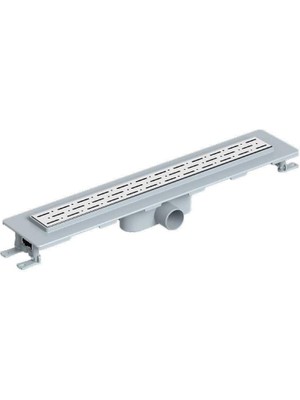 MaxiFlow Duş Kanalı Std Line Pas.ız Ø50 40CM Yan