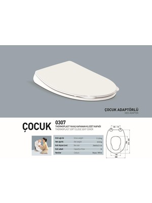 Nkp Klozet Kapağı Yvş.üst.sık.(Ther.çocuk Için)