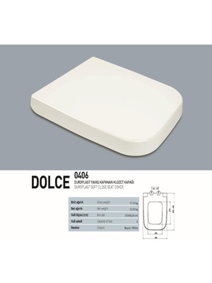 Klozet Kapağı Yvş.üst.sık.mtl.ment.(Duro.dolce)