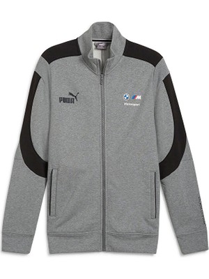 Puma Bmw Mms Mt7+ Sweat Jacket Erkek Günlük Ceket 62745303 Gri