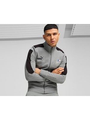 Puma Bmw Mms Mt7+ Sweat Jacket Erkek Günlük Ceket 62745303 Gri