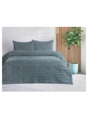 Merinos Sign 3 Parça Battaniye Seti - Ocean