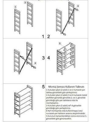 Metal Kitaplık Doğal Ahşap Kitaplık Oturma Odası Çocuk Odası Kitaplık