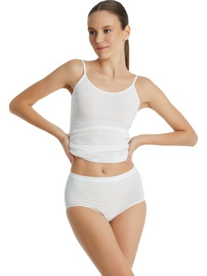 Blackspade Kadın Slip Külot Essential 1307 - Krem