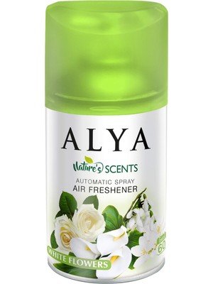 Alya Nature's Scents White Flowers - Beyaz Çiçekler Oda Kokusu Yedek Makine Spreyi 250 ml
