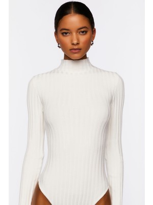 Forever 21 Balıkçı Yaka Bodysuit