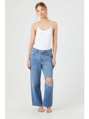 Forever 21 Dikişsiz Askılı Cami Bodysuit