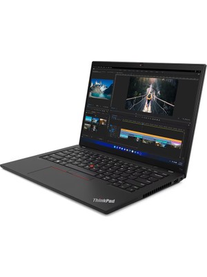 Lenovo Thinkpad T14 Gen 3 I7-1255U 16 GB 256 Gbssd Iris Xe Graphics 14" Wuxga Windows 11 Pro 21AH00CSTX BT17