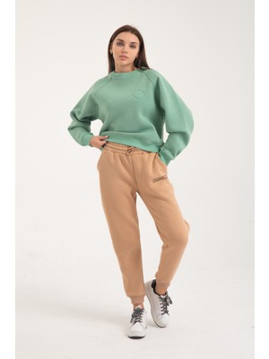 WKM GOLD Nakış Detaylı Şardonlu Sweatshirt