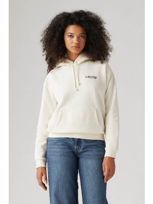 Levi's Levı’s Graphıc Everyday Hoodıet Beyaz Kadın Sweatshirt